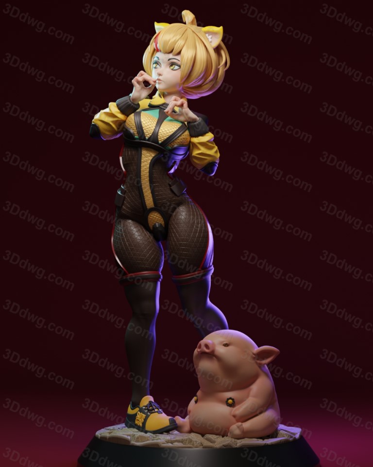 ESMonster 西游记 猪八戒-P站图纸收藏馆