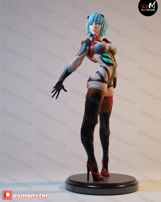 ESMonster 新世纪福音战士 绫波丽-P站图纸收藏馆