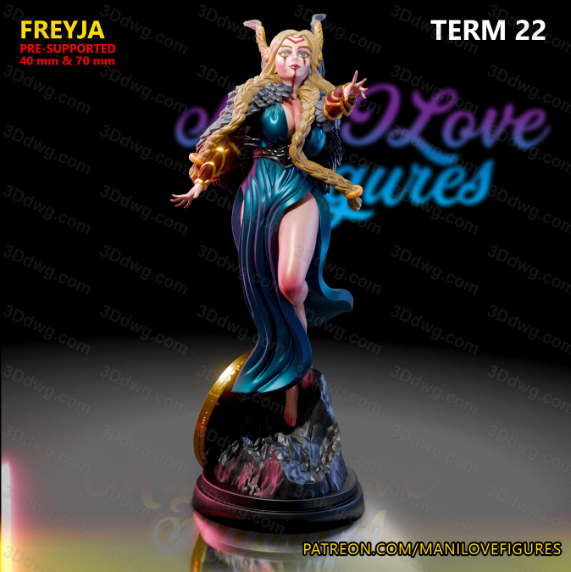 Man I Love 爱与美的女神 弗蕾亚-P站图纸收藏馆