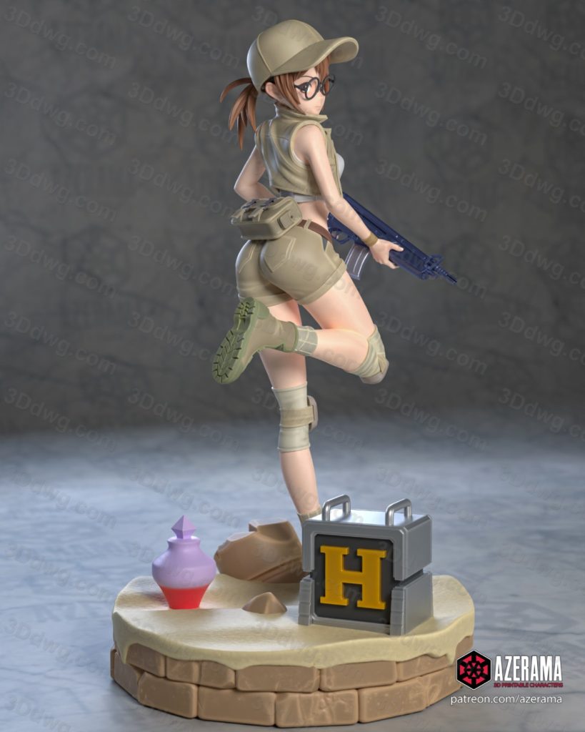 图片[2]-Azerama 合金弹头 菲欧莉娜·吉尔米-P站图纸收藏馆