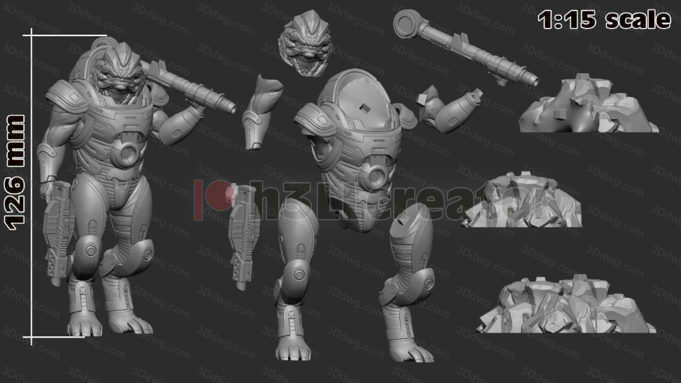 图片[2]-H3LL 质量效应 哥蓝特-P站图纸收藏馆