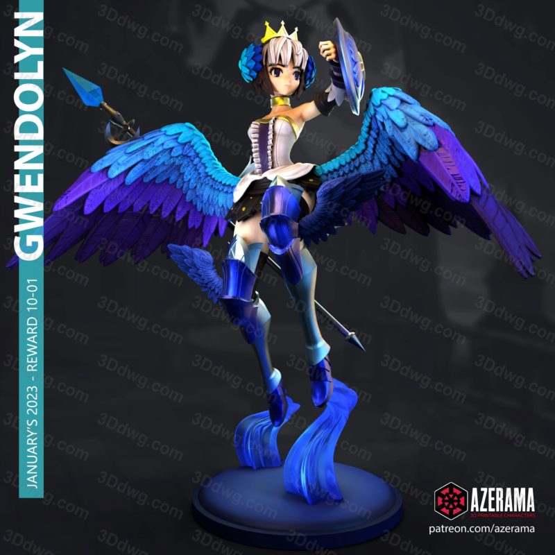 Azerama 奥丁领域 格温多琳-P站图纸收藏馆