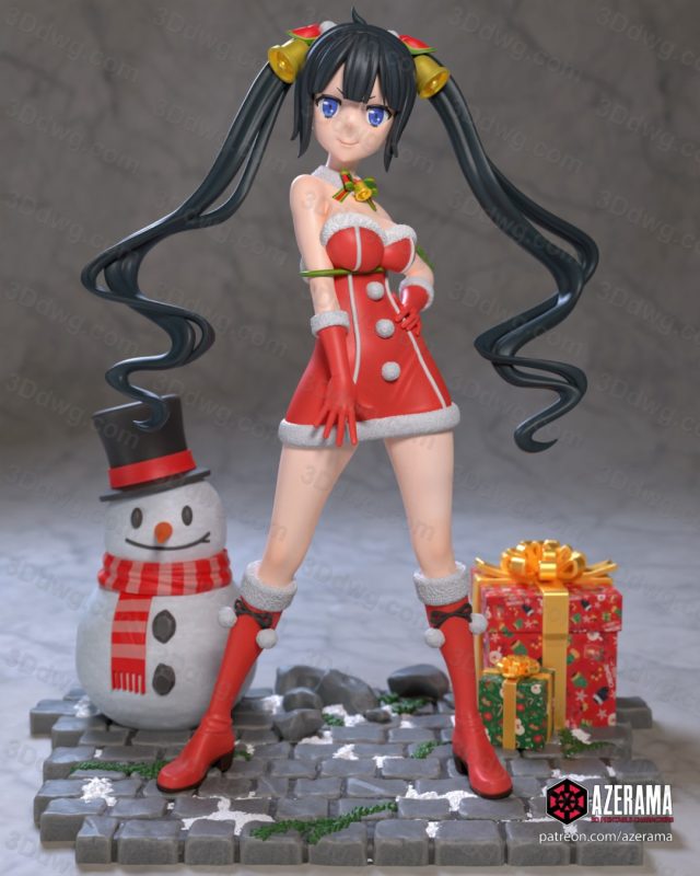 Azerama 在地下城寻求邂逅是否搞错了什么 赫斯缇雅圣诞版-P站图纸收藏馆