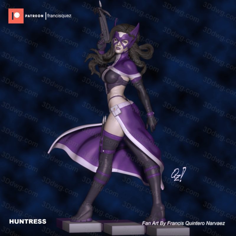 Francis Quez 漫威 绿箭侠 女猎手-P站图纸收藏馆