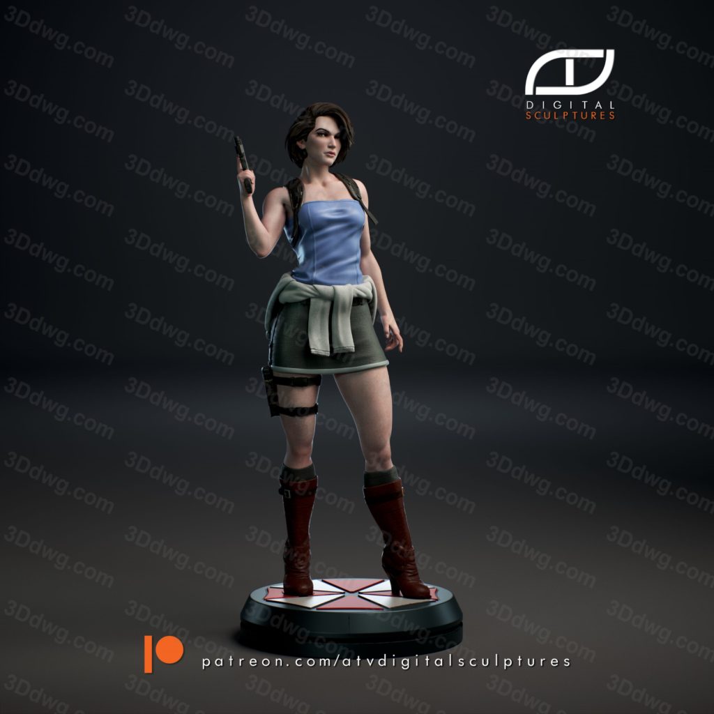 ATV 生化危机 吉尔·瓦伦蒂安-P站图纸收藏馆