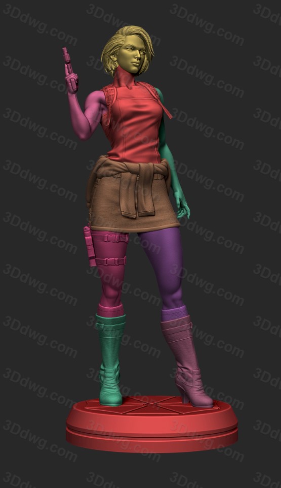 图片[3]-ATV 生化危机 吉尔·瓦伦蒂安-P站图纸收藏馆