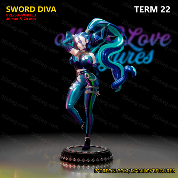 Man I Love 英雄联盟 虚空之女 卡莎-P站图纸收藏馆