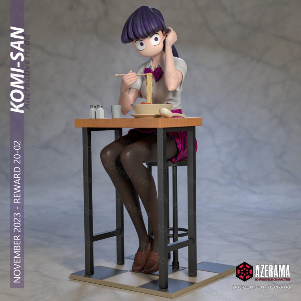 图片[2]-Azerama 古见同学有交流障碍症 古见硝子-P站图纸收藏馆