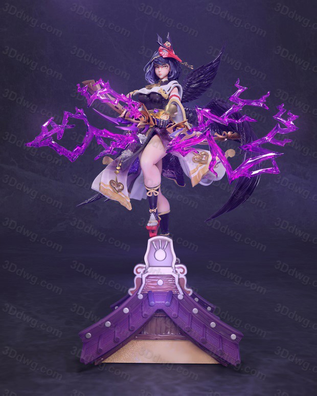 Chuya Factory 原神 九条裟罗-P站图纸收藏馆