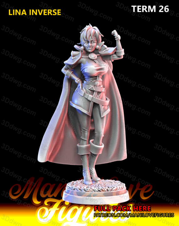 Man I Love 秀逗魔导士 莉娜·因巴斯-P站图纸收藏馆