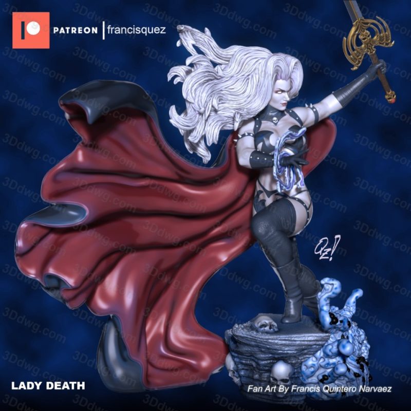 Francis Quez 死亡女神-P站图纸收藏馆