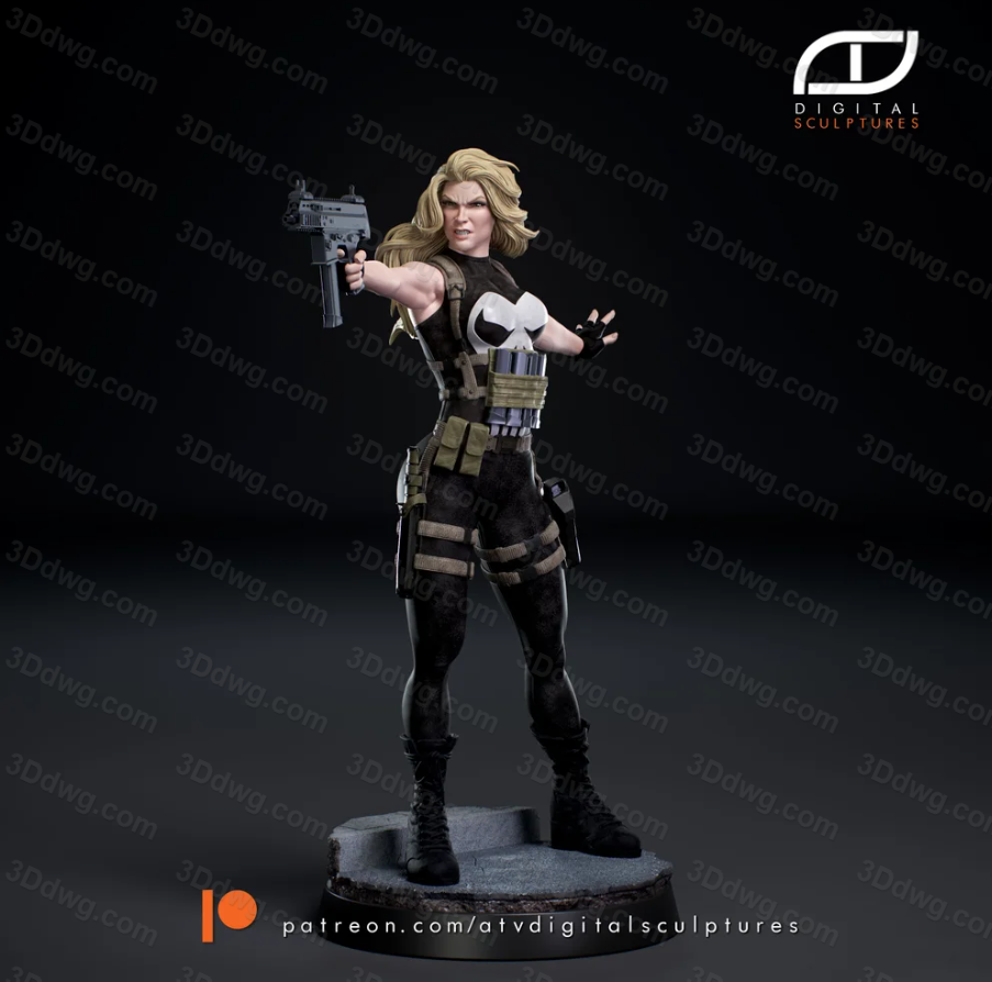 ATV 漫威 惩罚者 琳恩·迈克尔斯-P站图纸收藏馆