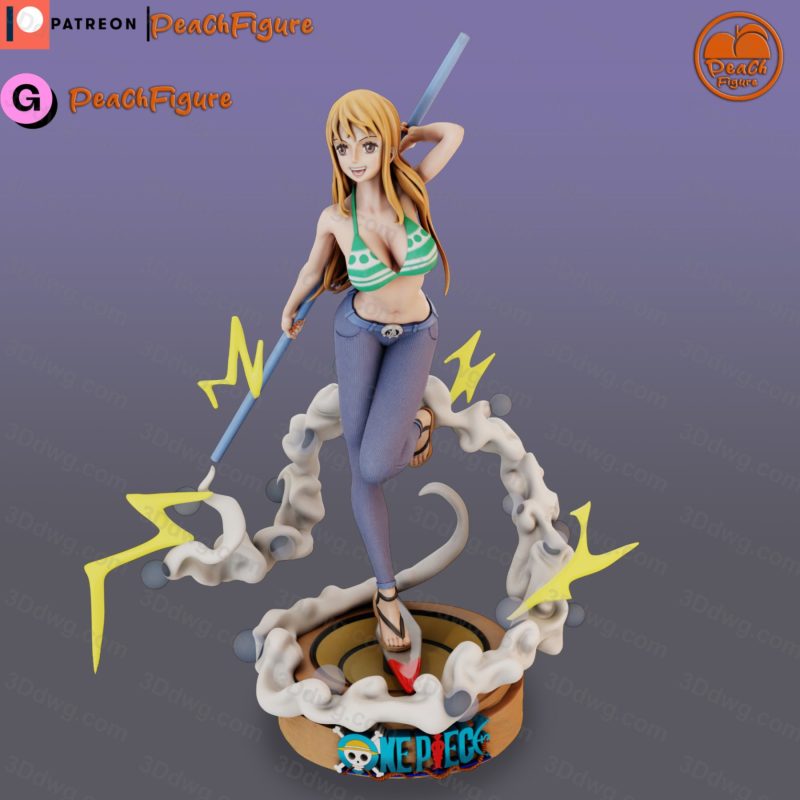 Peach Figure 海贼王 奈美-P站图纸收藏馆