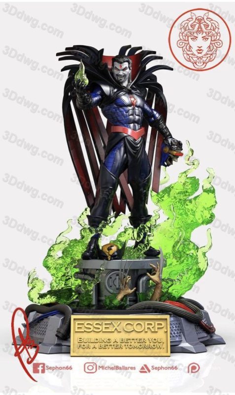 Geek MB 漫威 X战警 惊恶先生-P站图纸收藏馆