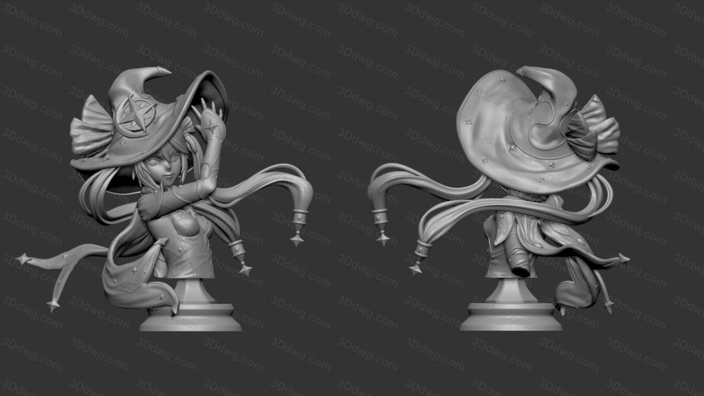 图片[3]-Azerama 原神 莫娜-P站图纸收藏馆