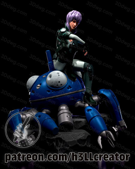 H3LL 攻壳机动队 草剃元子-P站图纸收藏馆