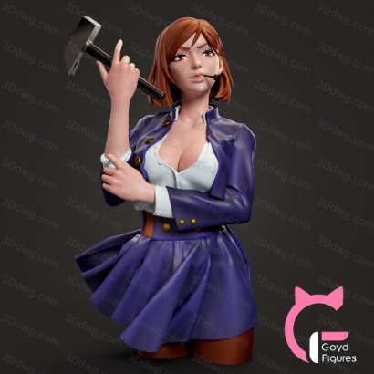 Goyd Figures 咒术回战 钉崎野蔷薇-P站图纸收藏馆