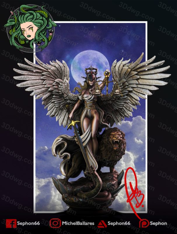 Geek MB 正义女神-P站图纸收藏馆