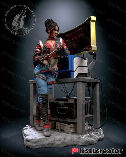 H3LL 赛博朋克2077 帕南·帕尔默-P站图纸收藏馆