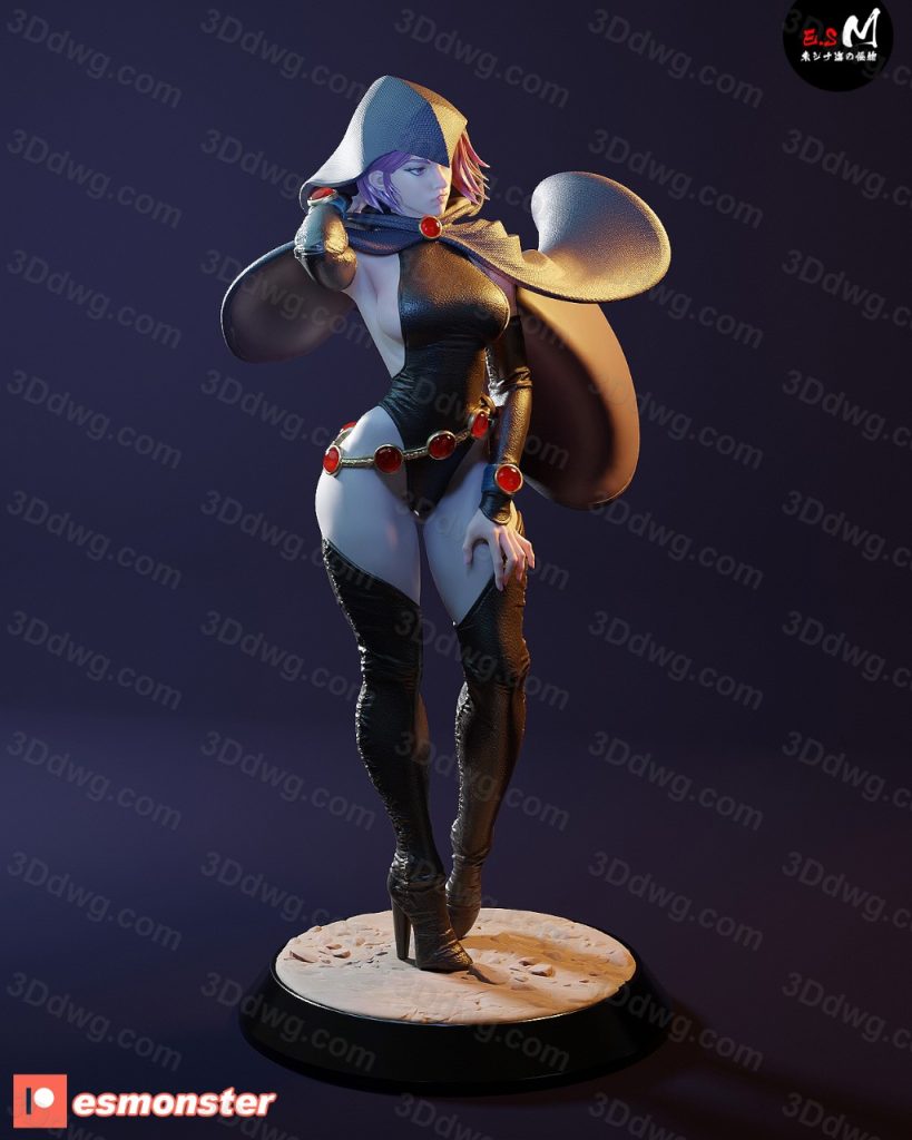 图片[2]-ESMonster DC漫画 正义联盟 渡鸦-P站图纸收藏馆