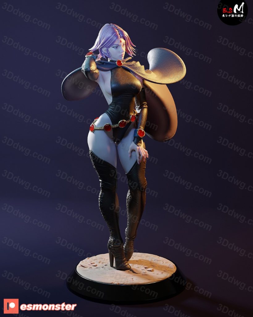 ESMonster DC漫画 正义联盟 渡鸦-P站图纸收藏馆