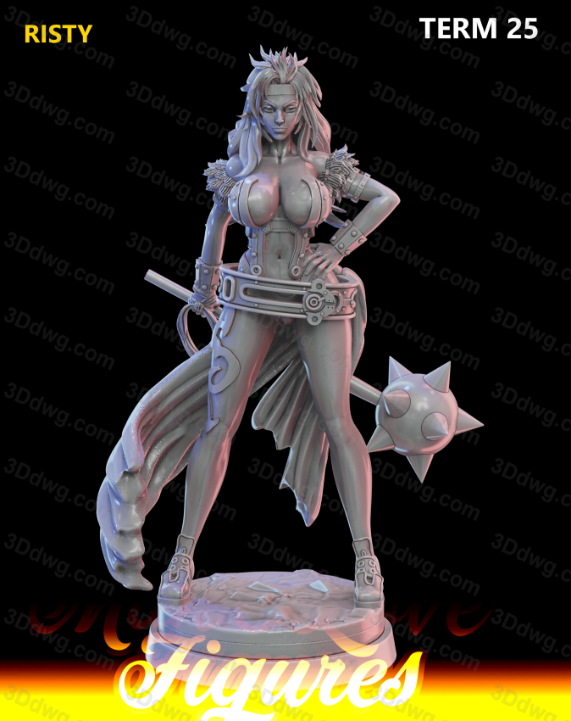 Man I Love 女皇之刃 丽斯蒂-P站图纸收藏馆