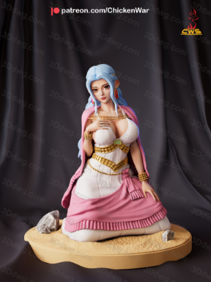 CW Studio 海贼王 奈菲鲁塔丽·薇薇-P站图纸收藏馆