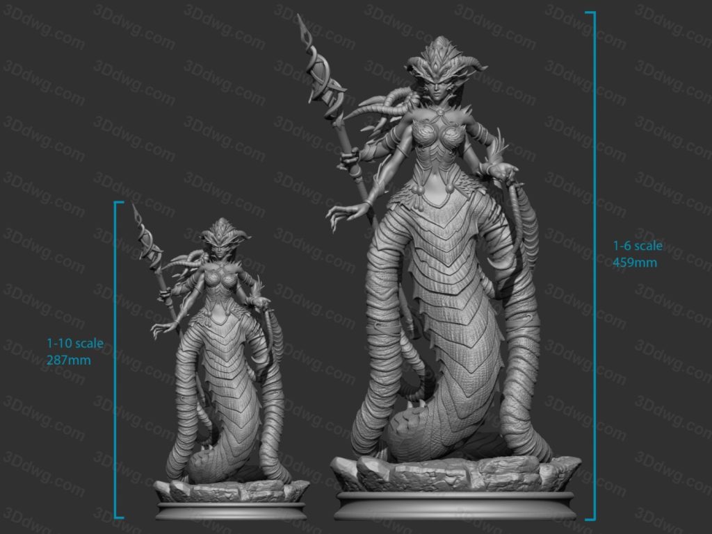 图片[2]-LuftMensch 魔兽世界 艾萨拉女王-P站图纸收藏馆