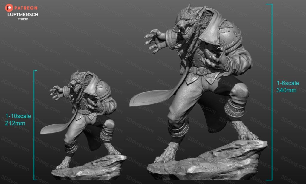 图片[2]-LuftMensch 魔兽世界 吉恩·格雷迈恩-P站图纸收藏馆