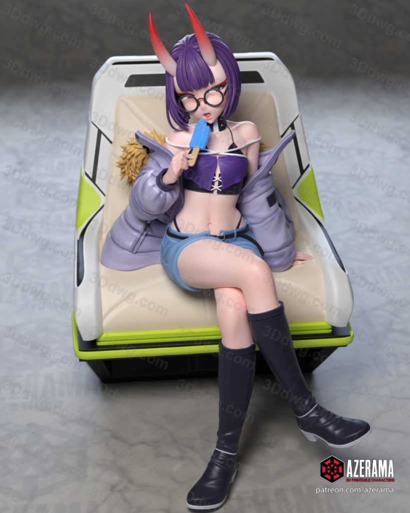 Azerama 阴阳师 酒吞童子-P站图纸收藏馆