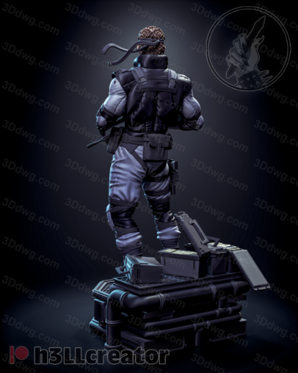 图片[2]-H3LL 合金装备 斯内克-P站图纸收藏馆