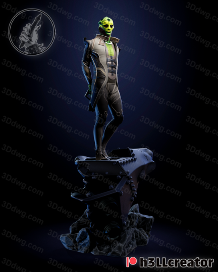 H3LL 质量效应 榭恩-P站图纸收藏馆