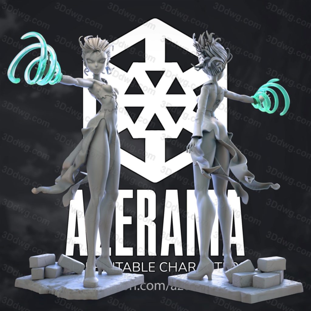 图片[3]-Azerama 一拳超人 龙卷-P站图纸收藏馆