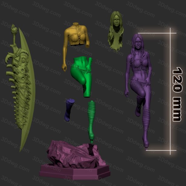 图片[2]-H3LL 鬼泣 翠西-P站图纸收藏馆