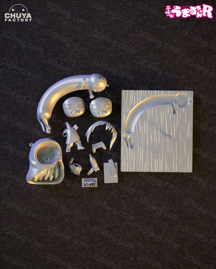 图片[2]-Chuya Factory 我家有个鱼干妹 黏土人小埋-P站图纸收藏馆