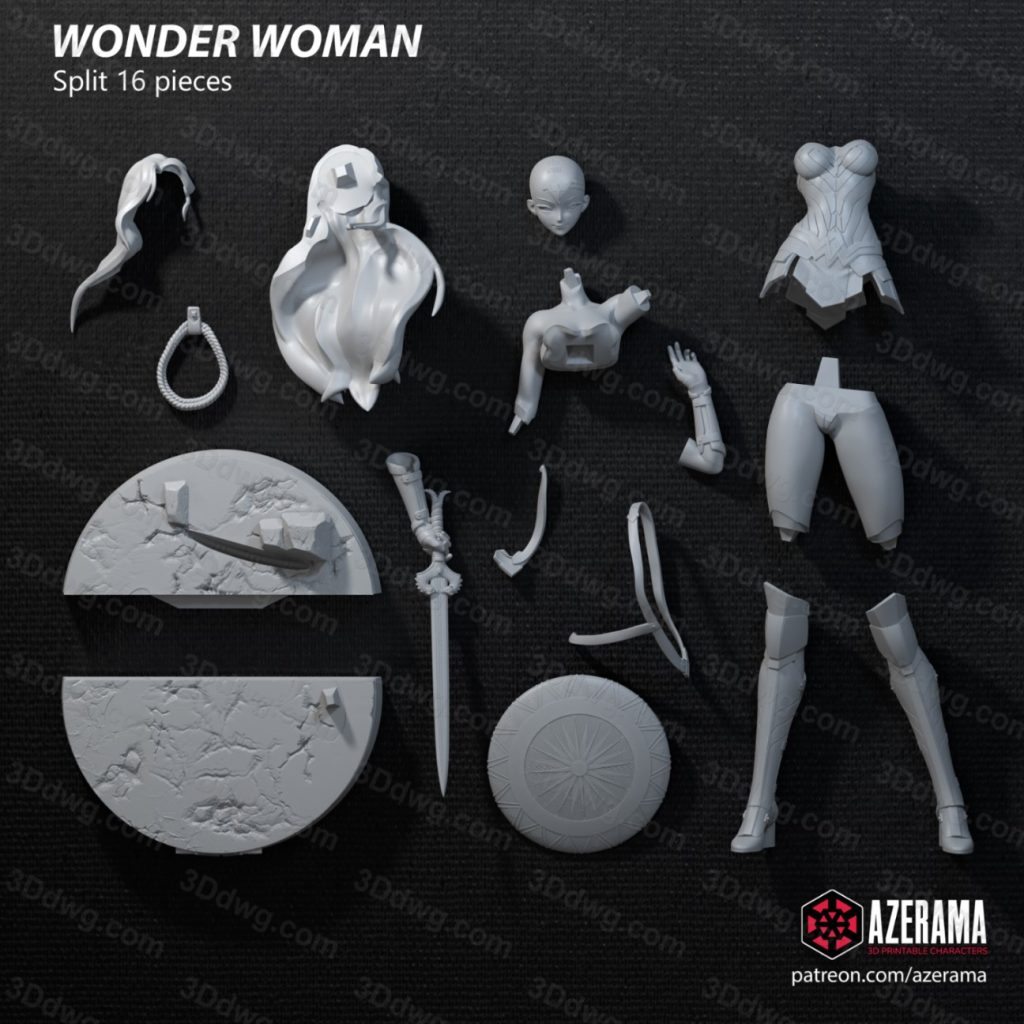 图片[4]-Azerama DC漫画 神奇女侠-P站图纸收藏馆