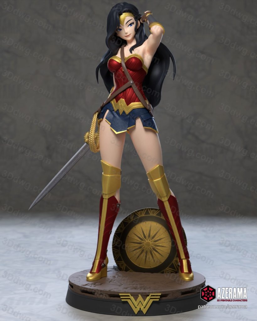 Azerama DC漫画 神奇女侠-P站图纸收藏馆