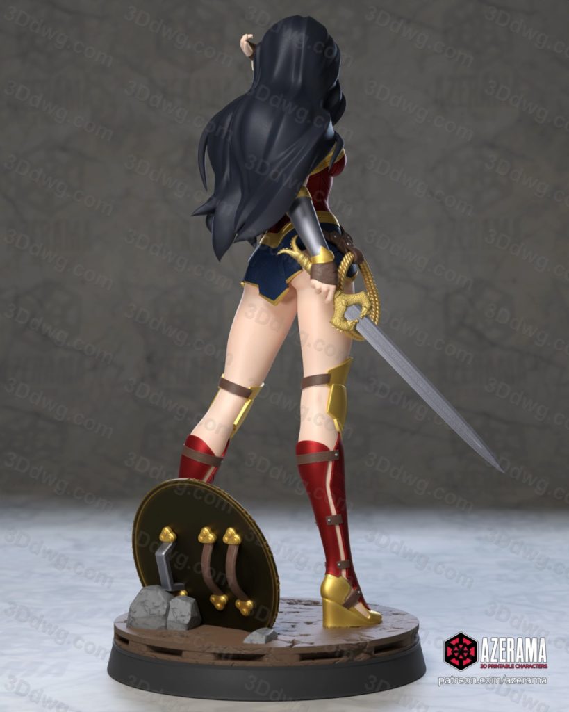 图片[2]-Azerama DC漫画 神奇女侠-P站图纸收藏馆