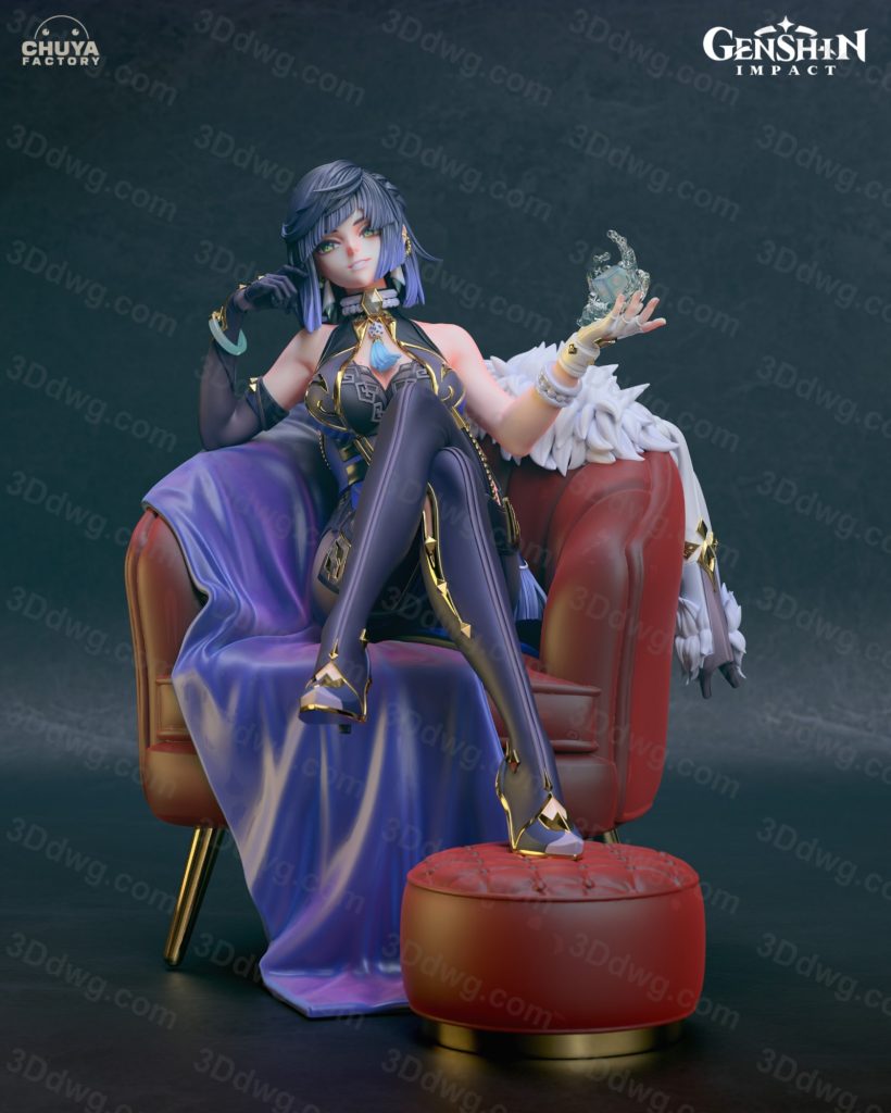 Chuya Factory 原神 夜兰-P站图纸收藏馆