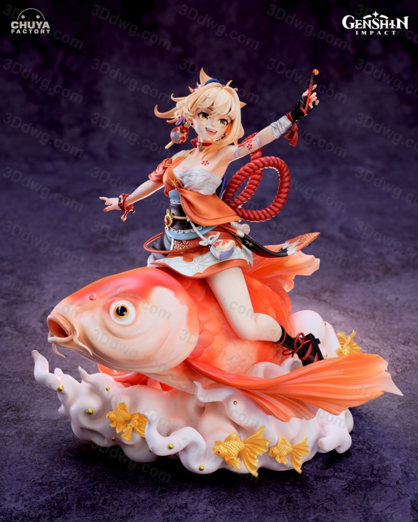 Chuya Factory 原神 长野原宵宫-P站图纸收藏馆