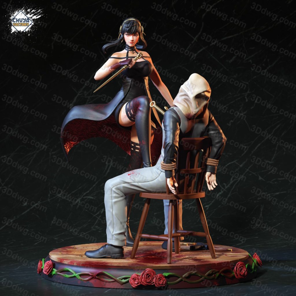 Chuya Factory 间谍过家家 约尔·福杰-P站图纸收藏馆