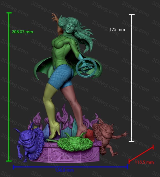 图片[2]-ATV DC漫画 正义联盟 扎坦娜·扎塔拉-P站图纸收藏馆