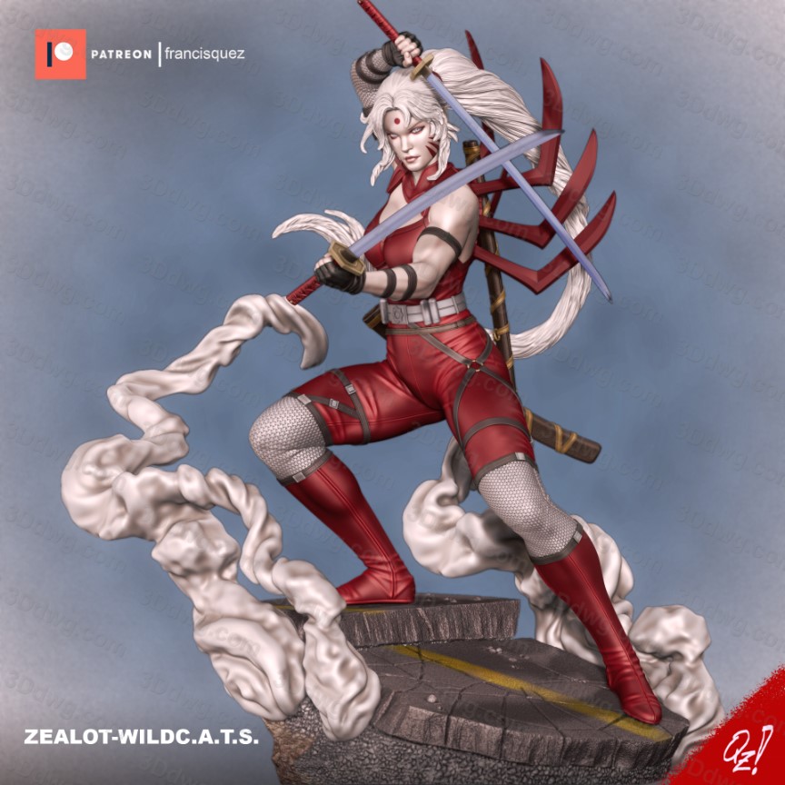 Francis Quez 狂热者-P站图纸收藏馆