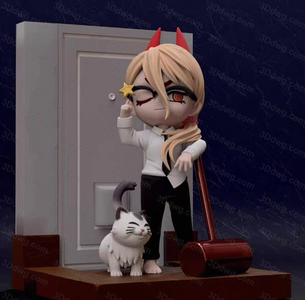 Chuya Factory 电锯人 帕瓦-P站图纸收藏馆