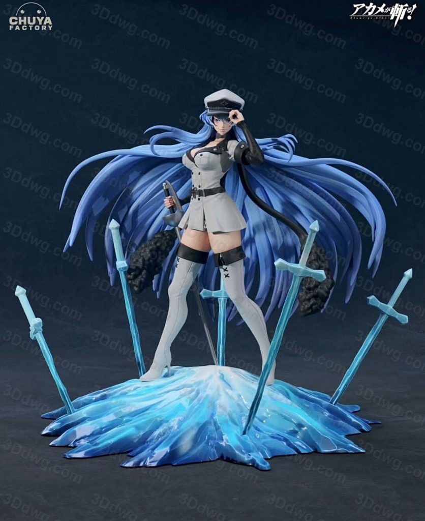 Chuya Factory 斩·赤红之瞳 艾斯德斯-P站图纸收藏馆