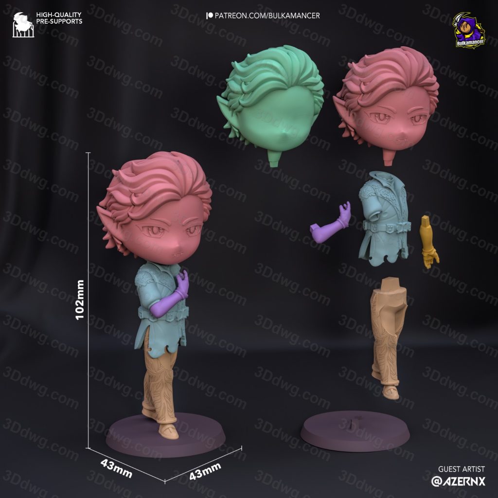 图片[2]-Bulkamancer 博德之门 阿斯代伦-P站图纸收藏馆