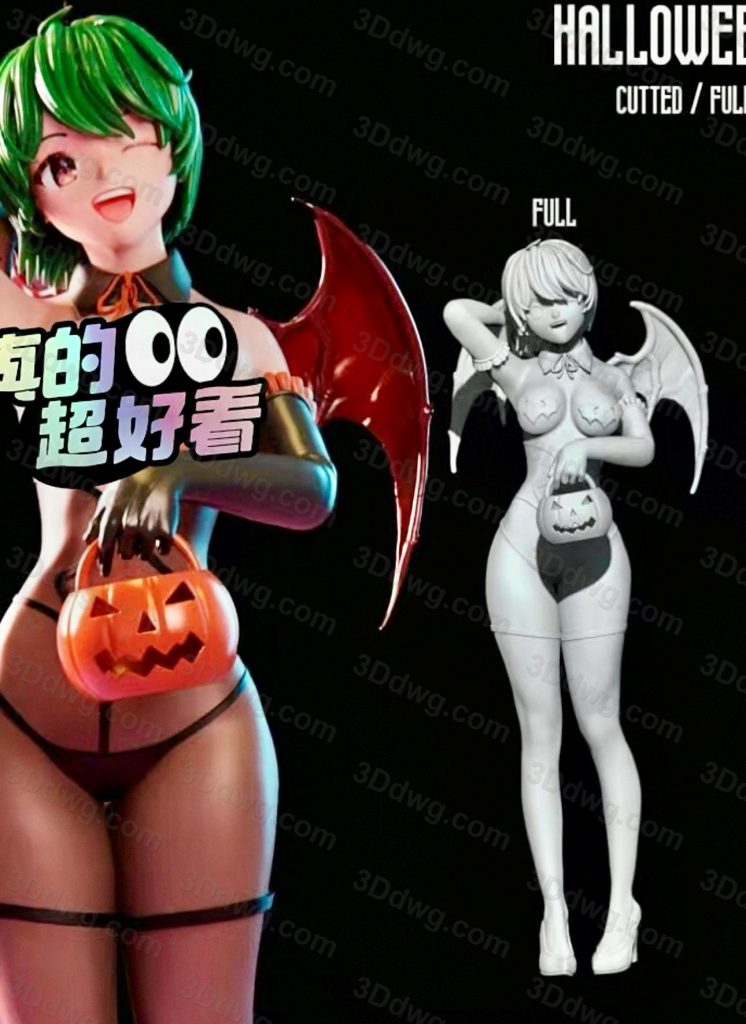 ANIME GIRLS 万圣节女孩 Leonardo Murillo-P站图纸收藏馆