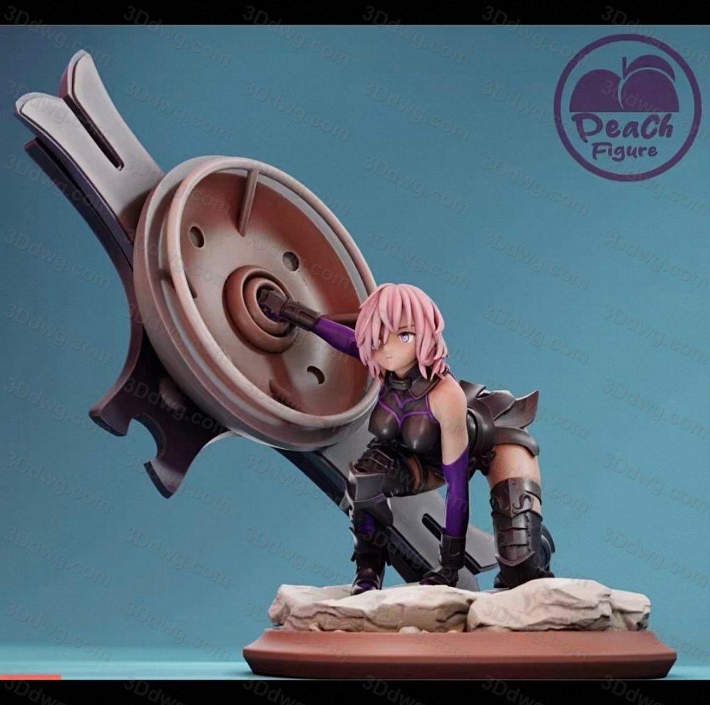 Peach Figure Fate 玛修·基列莱特-P站图纸收藏馆