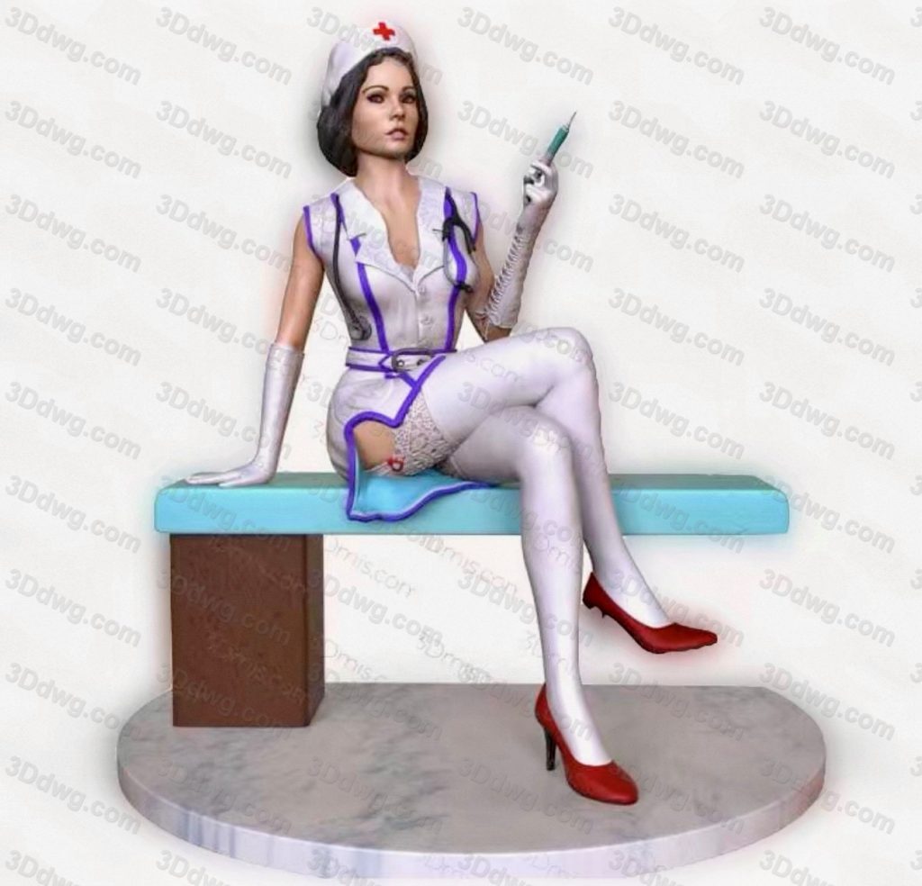 Artifex3d 穿着短衣的女医生-P站图纸收藏馆