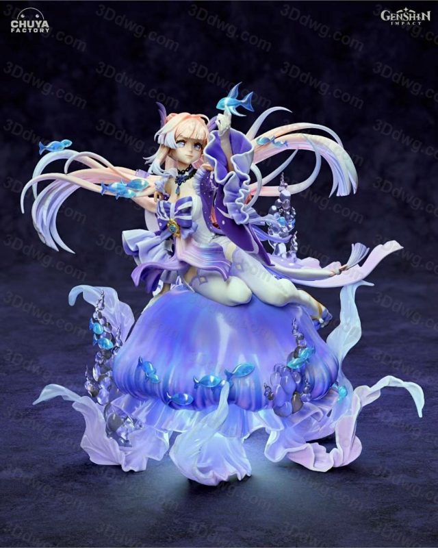 Chuya Factory 原神 珊瑚宫心海-P站图纸收藏馆